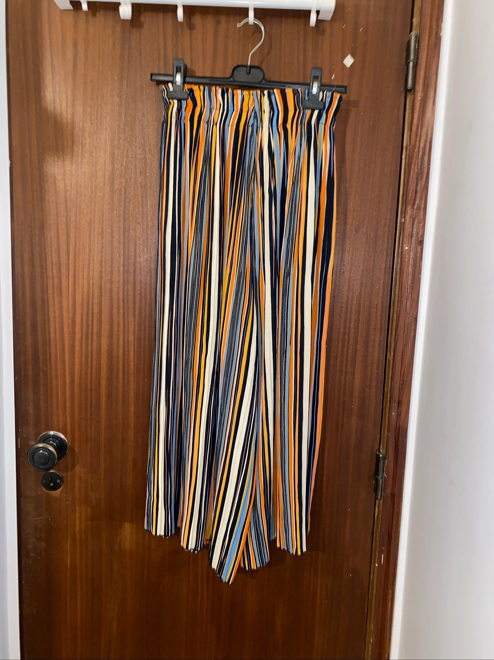 Wijde gestreepte broek van Bershka – photo 2